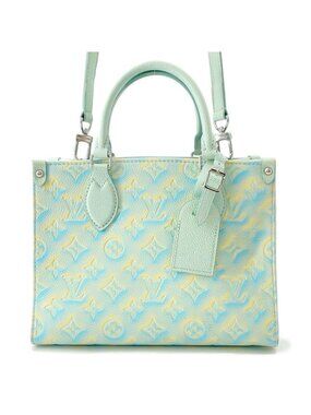 Louis Vuitton Handbag Monogram Empreinte on the Go PM Summer Star Dust
